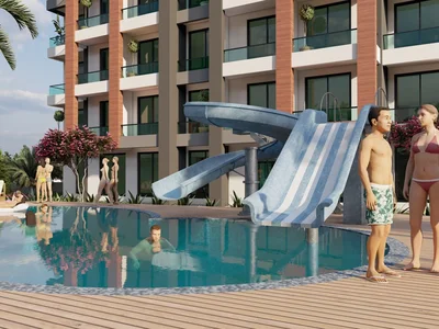 Edificio de apartamentos kvartiry v 300 m ot morya Turciya Mersin