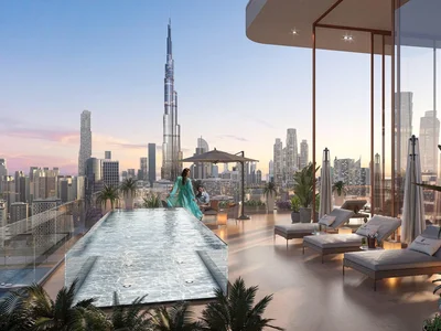 Жилой комплекс Новая резиденция Ritz Carlton Residences с бассейном и бизнес-центром рядом с Дубай Молл и Бурдж Халифа, Business Bay, Дубай, ОАЭ