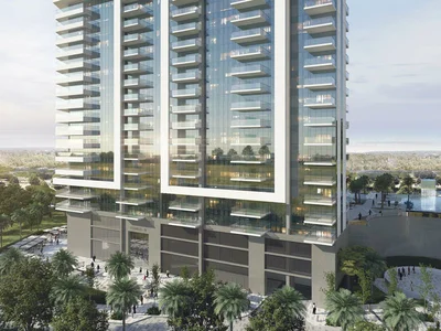 Complexe résidentiel New residence Golf Gate with swimming pools and a golf club in the prestigious area of DAMAC Hills, Dubai, UAE