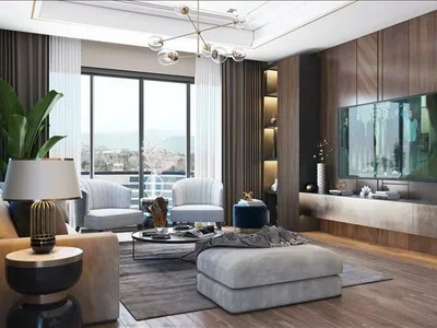 Wohnanlage New residence with swimming pools and green areas near shopping malls and highways, Kocaeli, Turkey