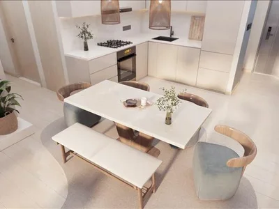 Residential complex New Jaddaf Waterfront Lumiere Heights Residence with a pool, gardens and a panoramic view close to a metro station, Al Jadaf Waterfront, Dubai