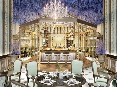 Wohnanlage FIVE LUX — high-rise residence by FIVE Holding with a hotel, restaurants and swimming pools on the first sea line in JBR, Dubai
