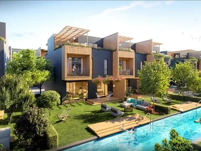 Residential complex New residence with gardens and a swimming pool close to the center of Düzce, Turkey
