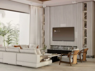 Wohnanlage New villas with swimming pools and lounge areas, Phuket, Thailand