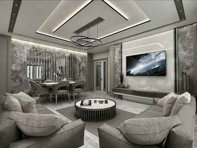 Complejo residencial New low-rise residence with swimming pools in a picturesque area, Istanbul, Turkey