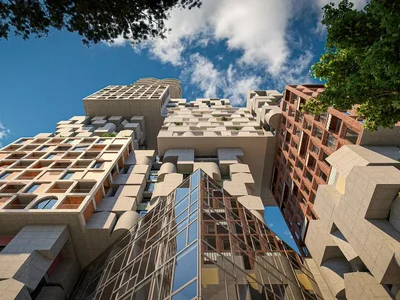 Многоквартирный жилой дом HORA VERTIKALE – The Vertical Village of Tirana