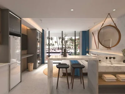 Complejo residencial New residence with a hotel and a spa center, 50 meters from Bang Tao Beach, Phuket, Thailand