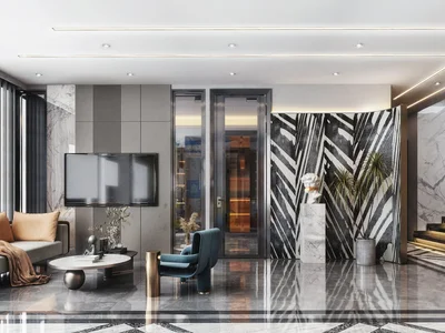 Wohnanlage New low-rise residence with swimming pools, lounge areas and a kids' playground in the prestigious area of Kestel, Alanya, Turkey