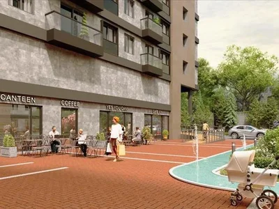 Zespół mieszkaniowy New residence with a swimming pool and an underground parking, Istanbul, Turkey