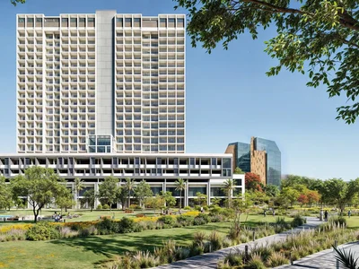 Zespół mieszkaniowy Prestigious residential complex next to the park in the Dubai Science Park area, Dubai, UAE