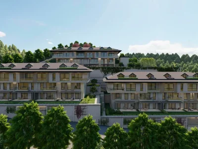 Zespół mieszkaniowy Residence with a swimming pool and a fitness room close to the new airport, Istanbul, Turkey