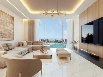 Zespół mieszkaniowy New gated complex of villas and townhouses South Bay 6 with a lagoon and beaches close to the airport, Dubai South, Dubai, UAE