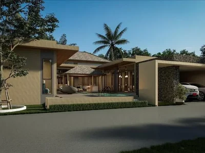 Wohnanlage Complex of villas with swimming pools at 600 meters from the beach, Samui, Thailand