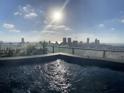 Wohnviertel Magnifique penthouse de reve a vendre avec piscine privee et vue panoramique sur la mer hashmonaim netanya