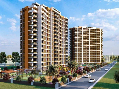 Wohnanlage Residential complex with swimming pool in a quiet area, 300 metres to the sea, Mersin, Turkey