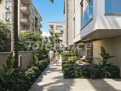 Complexe résidentiel Nouveaux appartements 2+1 et duplex 3+1 à Muratpaşa, Antalya à seulement sept cents mètres de la mer