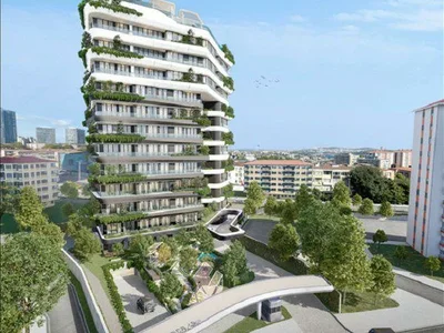 Zespół mieszkaniowy New comfortable residence with a swimming pool and a spa center in the center of Istanbul, Turkey