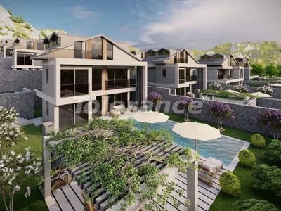 Cottage village Detached villas in Olüdeniz, Fethiye with private pool, with the possibility of obtaining citizenship