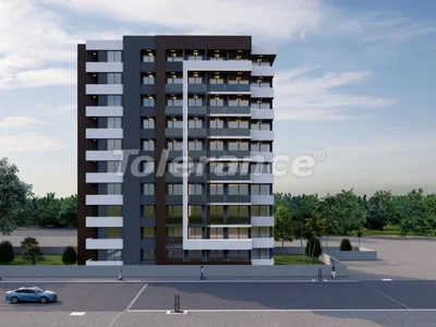 Zespół mieszkaniowy 1+1 apartments from the developer in Erdemli, Mersin with a pool and near the sea 