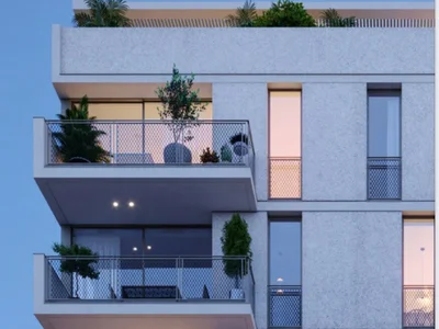Quartier résidentiel Tel aviv au pied de la mer .