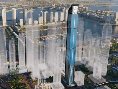 Complexe résidentiel High-rise residential complex with designer finishes by Swiss brand Franck Muller, Dubai Marina, Dubai, UAE