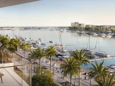 Жилой комплекс Квартиры в новом жилом комплексе Pier Point 1&2 с бассейном и зелёными зонами на первой линии у моря в районе Port Rashid, Дубай