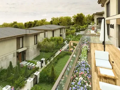 Complejo residencial Complex of villas with a swimming pool and a garden close to the center of Istanbul, Turkey