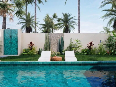 Wohnanlage New residential complex of villas with swimming pools close to all infrastructure, Maenam, Samui, Thailand