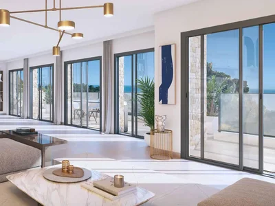 Zespół mieszkaniowy First-class residential complex with a swimming pool, a garden and panoramic sea views in Eze, Cote d'Azur, France