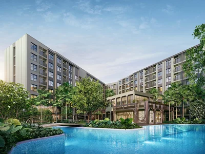 Complejo residencial New residential complex of furnished apartments with a yield of 7% in Patong, Thailand