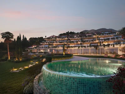 Immeuble Beaux appartements avec intérieurs ensoleillés à Benalmádena, Malaga