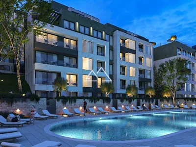 Wohnanlage New residential development with pool in Tivat