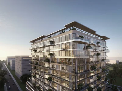 Zespół mieszkaniowy Landmark project Seaside with beaches, hotels and golf courses, Dubai Islands area, Dubai, UAE