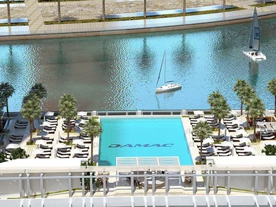 Wohnanlage Residence Prive with a kids' club and a spa area on the water’s edge of Business Bay's marina, Dubai, UAE