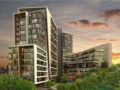 Zespół mieszkaniowy Modern residence with a swimming pool and restaurants, Istanbul, Turkey