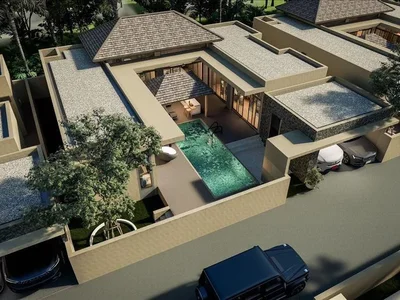 Wohnanlage Complex of villas with swimming pools at 600 meters from the beach, Samui, Thailand