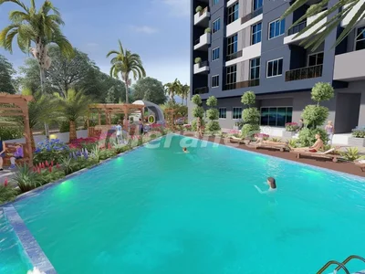 Residential complex Apartments 2+1, 3+1 from the developer in Tece, Mersin with sea view