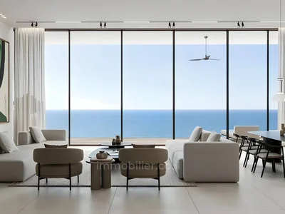 Wohnviertel Half floor luxury sky villa infinity tower tel aviv
