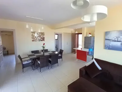 Zespół mieszkaniowy Umeblowany apartament 2+1 położony 250 metrów od morza w dzielnicy Esentepe.