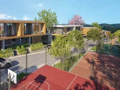 Wohnanlage New residential complex of townhouses with a private beach in Bodrum, Muğla, Turkey