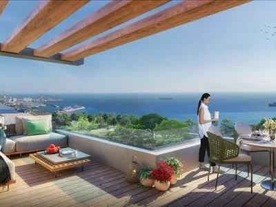 Wohnanlage New complex of villas with a swimming pool and a sports club, Istanbul, Turkey
