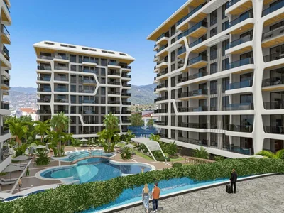 Dzielnica mieszkaniowa Comfort-class apartment complex in Tosmur, Alanya
