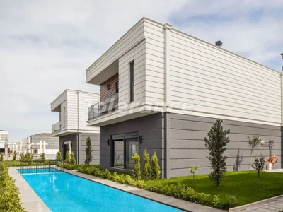 Wieś domków Spacious 4+1 villas in Döşemealtı, Antalya in a complex from the developer with heated floors
