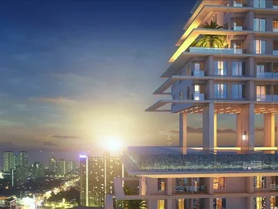 Wohnanlage Luxury high-rise residence with a water park, a hotel and restaurants, Pattaya, Thailand