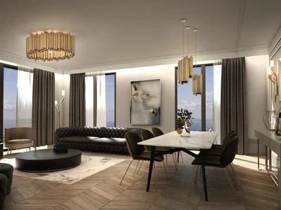 Complexe résidentiel New residence with a swimming pool, lounge areas and picturesque views, Istanbul, Turkey