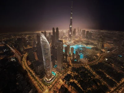 Complejo residencial Binghatti Skyblade – Iconic Luxury Living in Downtown Dubai.