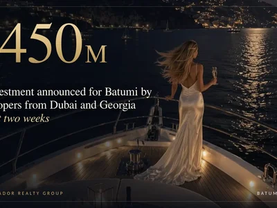 The Ambassadori Island project in Batumi has attracted $450 million from developers based in Dubai and Georgia.