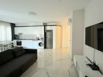 Zespół mieszkaniowy Apartament 1+1 w centrum Alanyi w kompleksie Konak City Tower, dostępny na pobyt stały.