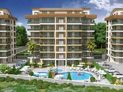 Dzielnica mieszkaniowa Newly built, spacious 3 bedroom apartment in Alanya