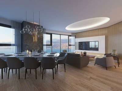 Residential complex New residence with swimming pools, a conference room and around-the-clock security, Izmir, Turkey